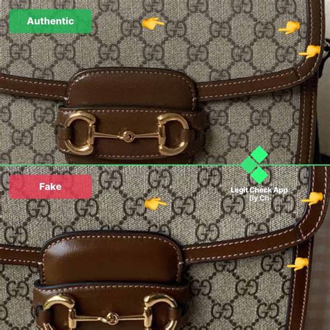 gucci fake vs real purse|identify real gucci bag.